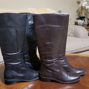 Michelle D black boots